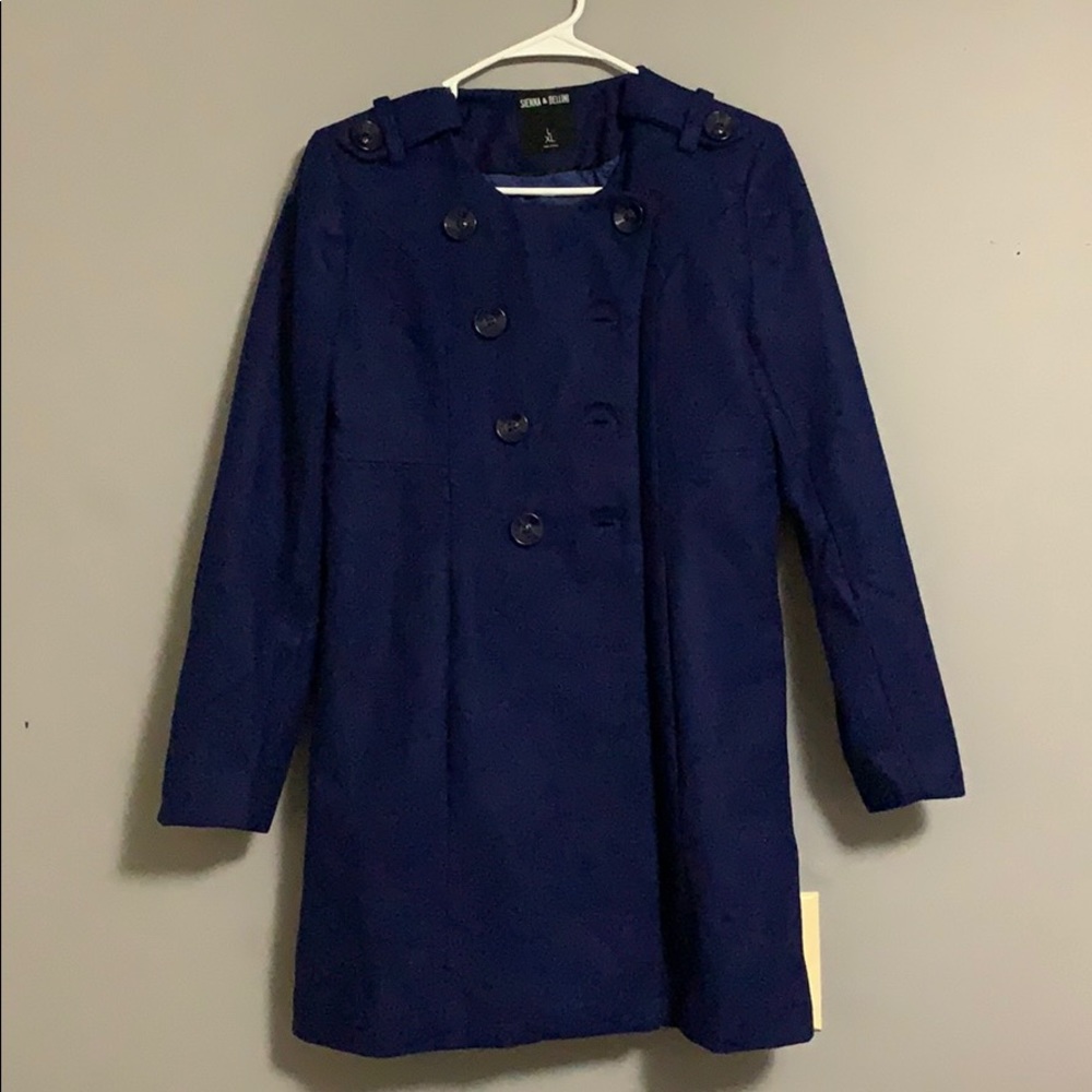 Royal Blue Sienna and Bellini Pea Coat